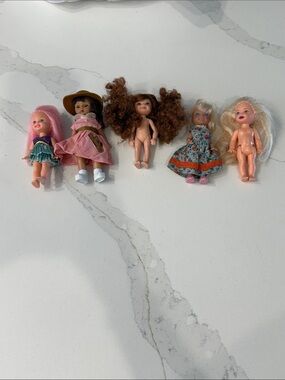 Vintage Kelly Dolls bundle of 5